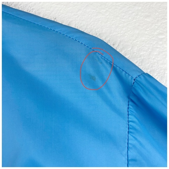 Walt Disney Productions Vintage Blue Mickey Mouse Windbreaker Size Large - Picture 8 of 13